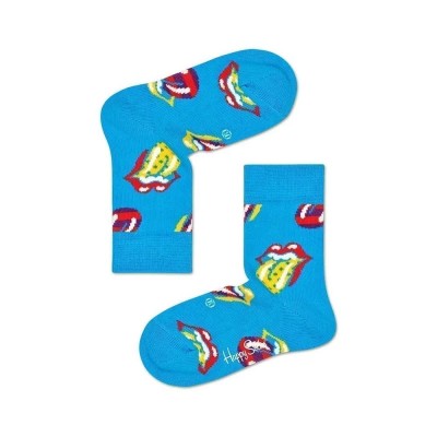 чорапи,детски,чорапи,happy,socks,rolling,stones,out,of,control,socks,multicolor,(blue)