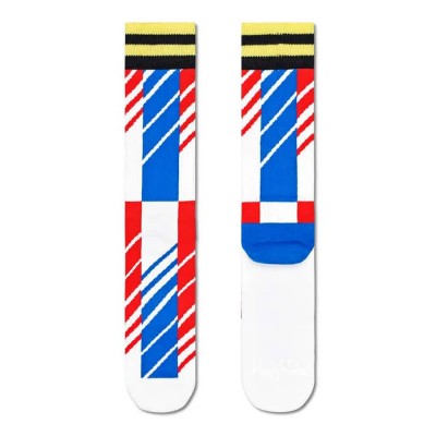 чорапи,мъжки,чорапи,happy,socks,scattered,stripe,long,socks,multicolor,(white)