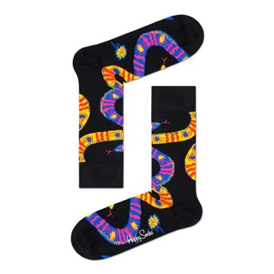 чорапи,мъжки,чорапи,happy,socks,snake,zandra,rhodes,long,socks,multicolor,(black)