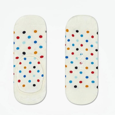 чорапи,мъжки,чорапи,happy,socks,white,dot,line,long,socks,multicolor,(beige)