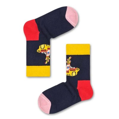 чорапи,детски,чорапи,happy,socks,yellow,submarine,socks,multicolor,(blue)