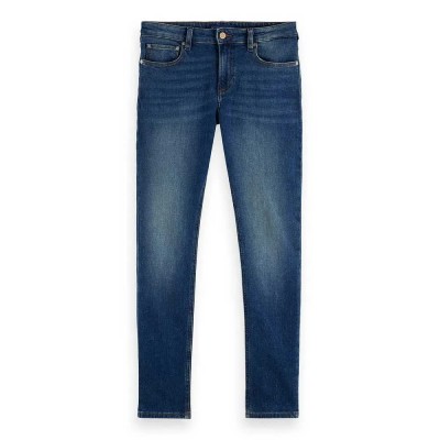 дънки,мъжки,панталони,scotch,&,soda,core,skim,skinny,jeans,classic,blue,(blue)