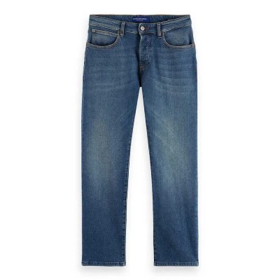 дънки,мъжки,панталони,scotch,&,soda,core,the,zee,straight,jeans,blue,moves,(blue)