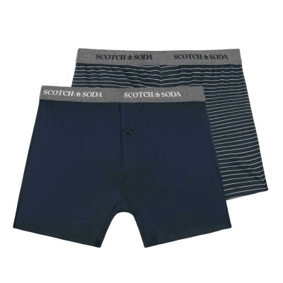 боксерки,мъжко,бельо,scotch,&,soda,modal,knit,boxers,2,units,navy,(blue,grey)