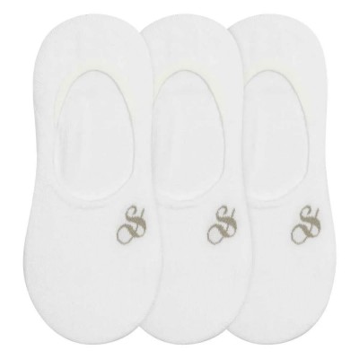 чорапи,дамски,чорапи,scotch,&,soda,non,terry,liner,no,show,socks,3,pairs,white,traditional,(white)