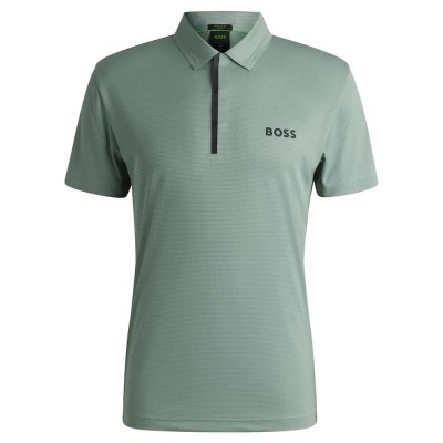 блуза,мъжки,пуловери,boss,paddytech,pro,10270219,01,sweater,open,green,357,(green)