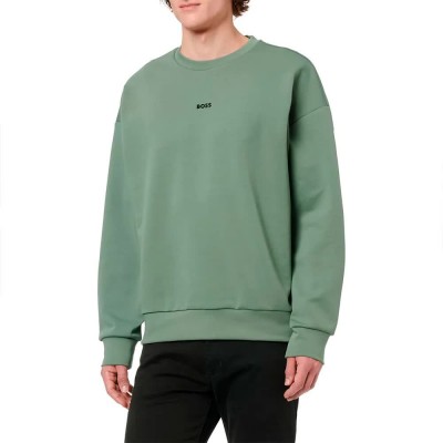 блуза,мъжки,пуловери,boss,stenson,10272320,01,sweatshirt,green,(open,green,358)