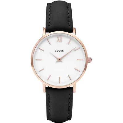 часовник,часовници,cluse,cl30003,watch,pink,gold,black,(golden)