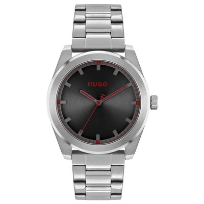 часовник,часовници,hugo,1570175,watch,silver,black,(silver)