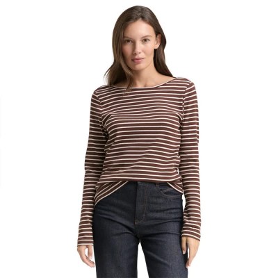 тениска,мъжки,тениски,дамски,тениски,tom,tailor,1047730,short,sleeve,t,shirt,brown,(brown,offwhite,tee,stripe)