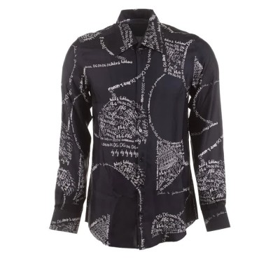 риза,с,дълъг,ръкав,мъжки,ризи,dolce,&,gabbana,746154,long,sleeve,shirt,black