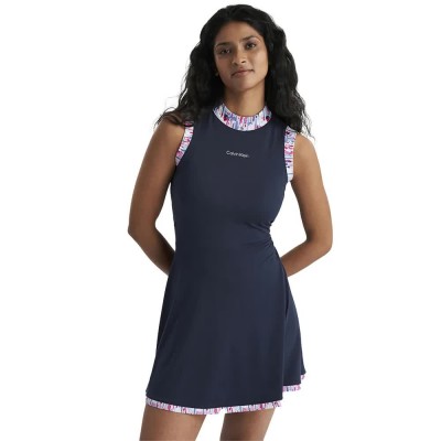 рокля,дамски,поли,и,рокли,calvin,klein,golf,carmen,mock,neck,dress,blue,(navy)