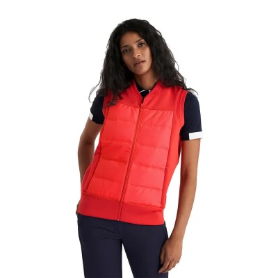 елек,дамски,жилетки,calvin,klein,golf,hadleigh,hybrid,vest,red,(coral)