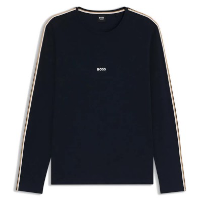 тениска,мъжки,пижами,boss,unique,10259900,02,long,sleeve,pyjama,t,shirt,dark,blue,403,(blue)