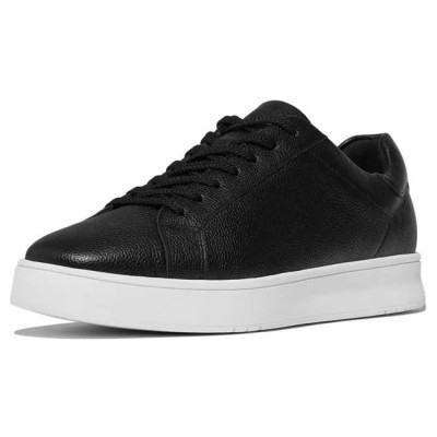 маратонки,мъжки,маратонки,fitflop,rally,ii,tumbled,leather,trainers,black