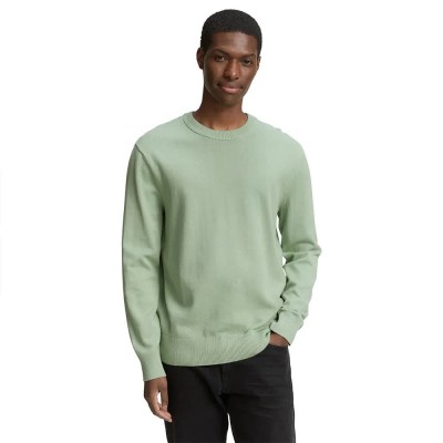 блуза,мъжки,пуловери,tom,tailor,basic,crewneck,knit,sweater,fresh,mint,green