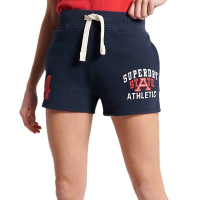 къси,панталони,дамски,панталони,superdry,track&field,shorts,refurbished,regal,navy,(blue)