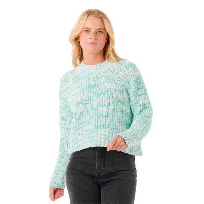 блуза,дамски,пуловери,дамски,плетени,дрехи,rip,curl,beach,party,slub,sweater,aqua,(blue)