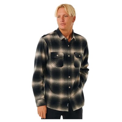 риза,с,дълъг,ръкав,мъжки,ризи,rip,curl,count,flannel,long,sleeve,shirt,taupe