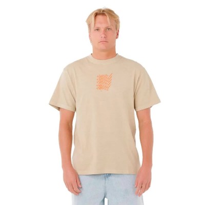 тениска,мъжки,тениски,rip,curl,medina,stacker,short,sleeve,t,shirt,beige,(khaki,sand)