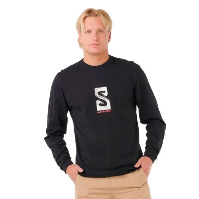 тениска,мъжки,тениски,rip,curl,search,gear,long,sleeve,t,shirt,black,(black)
