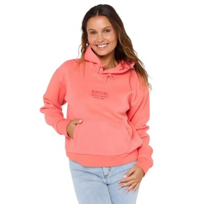 суичър,дамски,блузи,rip,curl,surf,staple,relaxed,hoodie,watermelon,(orange)