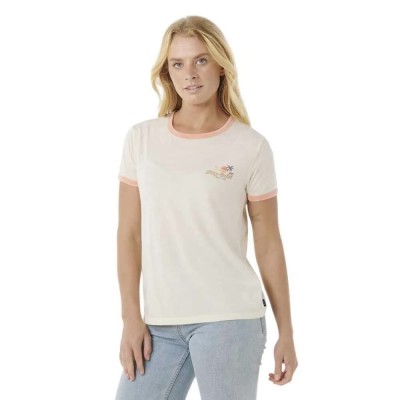 тениска,дамски,тениски,rip,curl,swell,lines,ringer,short,sleeve,t,shirt,beige,(bone)