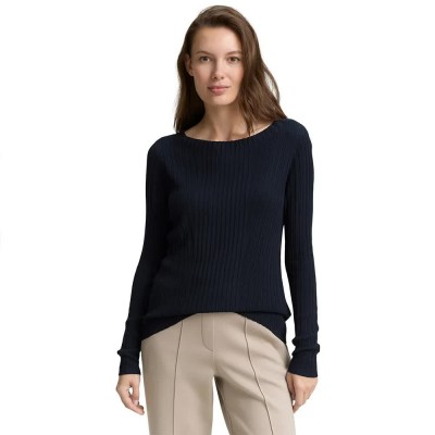 блуза,мъжки,пуловери,дамски,пуловери,tom,tailor,1047687,sweater,blue,(lunar,eclipse)