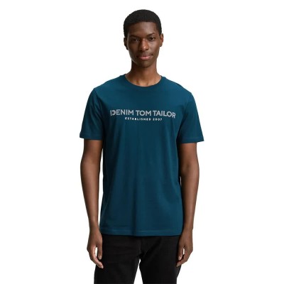 тениска,мъжки,тениски,tom,tailor,1043491,printed,short,sleeve,t,shirt,tropical,lagoon,(blue)