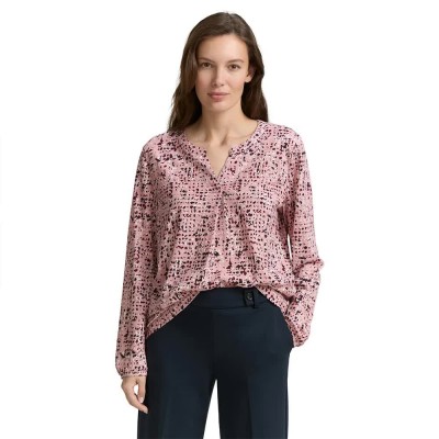 тениска,мъжки,тениски,дамски,тениски,tom,tailor,1047745,long,sleeve,t,shirt,pink,(rose,abstract,dot,design)