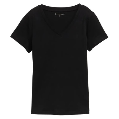 тениска,дамски,тениски,tom,tailor,1049258,short,sleeve,t,shirt,black,(deep,black)