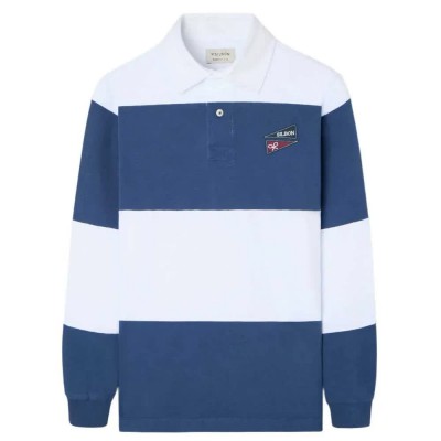 мъжки,блузи,с,яка,silbon,classic,rugby,long,sleeve,polo,blue,(blue)