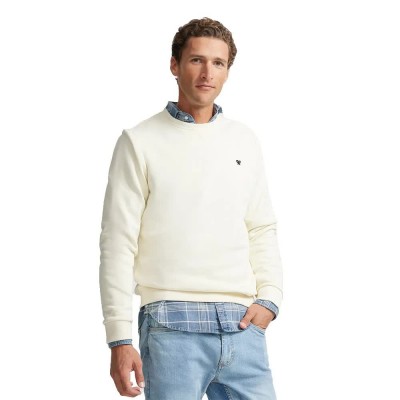 блуза,мъжки,пуловери,silbon,minilogo,sweatshirt,beige,(cream)