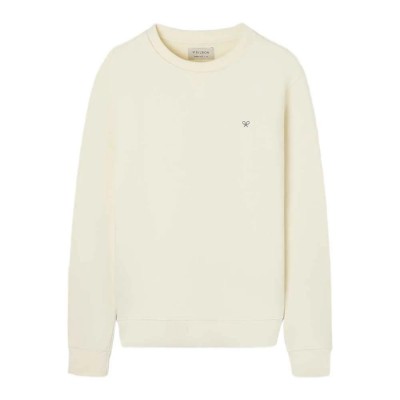 блуза,мъжки,пуловери,silbon,sb,badge,sweatshirt,beige,(cream)