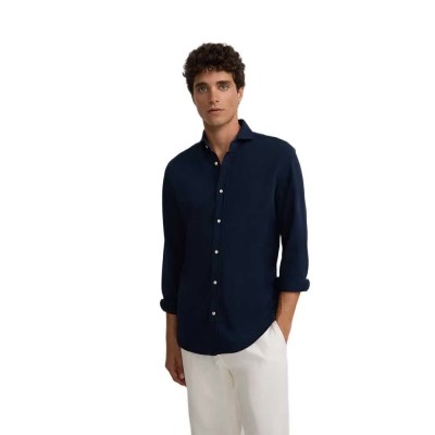 риза,с,дълъг,ръкав,мъжки,ризи,silbon,sport,micropique,comfort,long,sleeve,shirt,blue,(navy,blue)