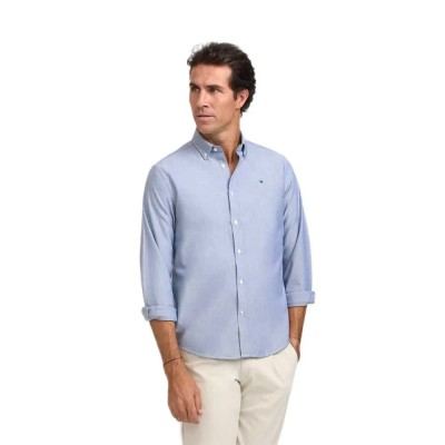 риза,с,дълъг,ръкав,мъжки,ризи,silbon,sport,oxford,racket,long,sleeve,shirt,blue,(navy,blue)