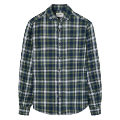 риза,с,дълъг,ръкав,мъжки,ризи,silbon,sport,tartan,long,sleeve,shirt,green,(blue,green)