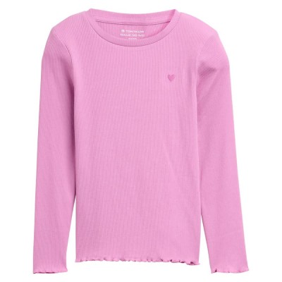 тениска,детски,тениски,tom,tailor,1044851,embroidered,rib,long,sleeve,t,shirt,pink,(flashy,mauve)