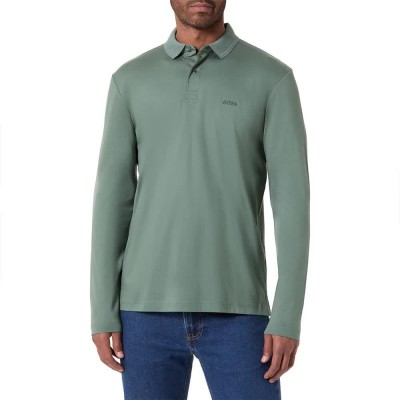 дамски,блузи,с,яка,мъжки,блузи,с,яка,boss,pirol,10272555,long,sleeve,polo,green,(open,green,358)