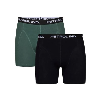боксерки,мъжко,бельо,petrol,industries,m,3050,bxr213,boxers,2,units,green,black,(diverse)