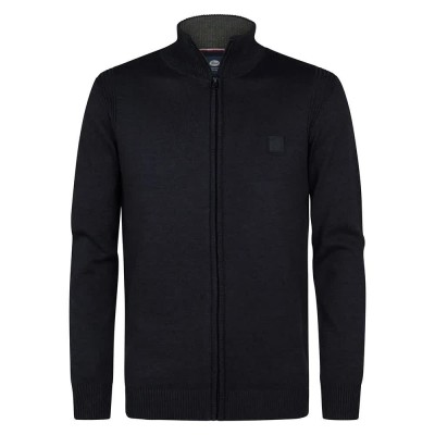 блуза,мъжки,пуловери,petrol,industries,m,3050,kwc202,full,zip,sweater,deep,black,(black)