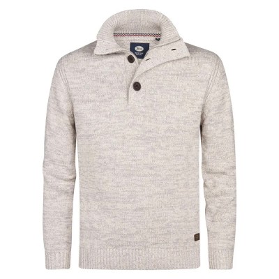 блуза,мъжки,пуловери,petrol,industries,m,3050,kwc2060,sweater,grey,(antique,white,melee)