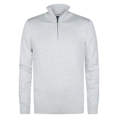 блуза,мъжки,пуловери,petrol,industries,m,3050,kwc207,half,zip,sweater,antique,white,melee,(white)