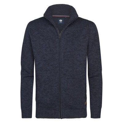 блуза,мъжки,пуловери,petrol,industries,m,3050,kwc216,full,zip,sweater,royal,navy,(blue)