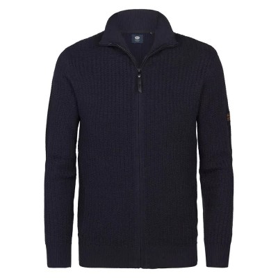 блуза,мъжки,пуловери,petrol,industries,m,3050,kwc242,full,zip,sweater,royal,navy,(blue)