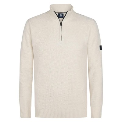 блуза,мъжки,пуловери,petrol,industries,m,3050,kwc255,half,zip,sweater,raw,sand