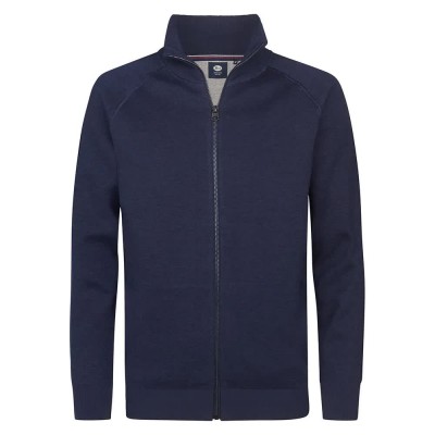 блуза,мъжки,пуловери,petrol,industries,m,3050,kwc261,full,zip,sweater,deep,capri,(blue)