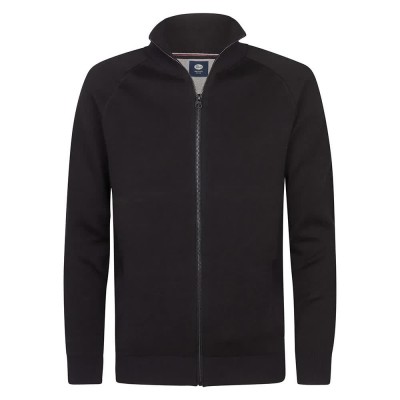 блуза,мъжки,пуловери,petrol,industries,m,3050,kwc261,full,zip,sweater,deep,black,(black)