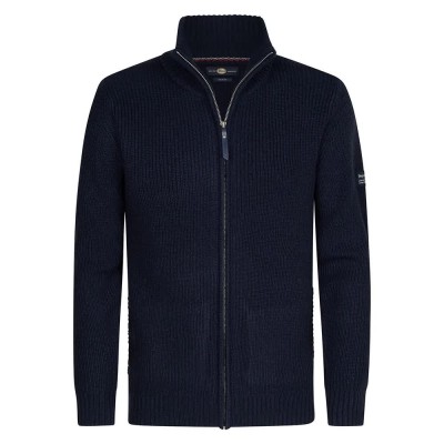блуза,мъжки,пуловери,petrol,industries,m,3050,kwc264,full,zip,sweater,deep,capri,(blue)