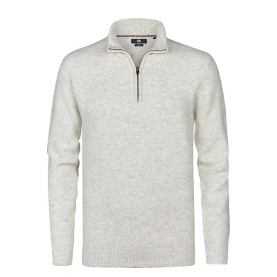 блуза,мъжки,пуловери,petrol,industries,m,3050,kwc290,half,zip,sweater,grey,(antique,white,melee)